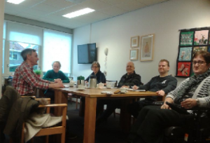 HiT bestuur in vergadering in Marienbosch